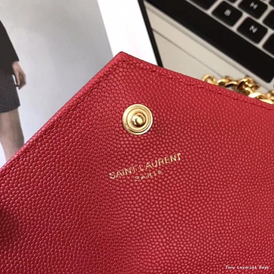 Tony Luxuries CHAIN CASSANDRE YSL WALLET MATELASSÉ 0731